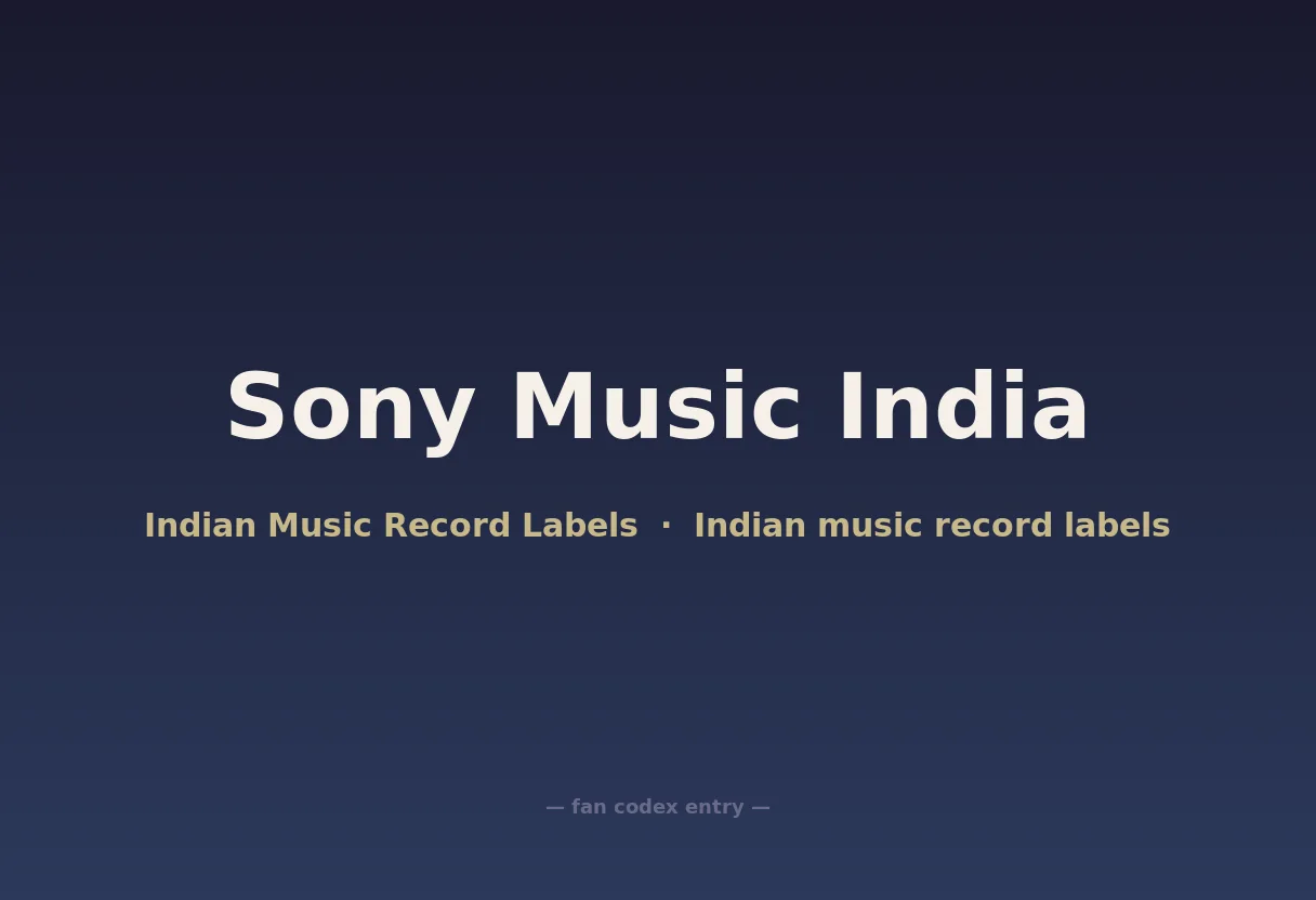 Sony Music India