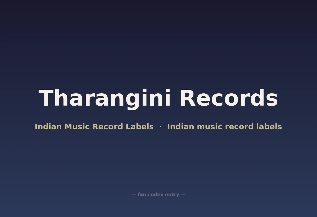 Tharangini Records