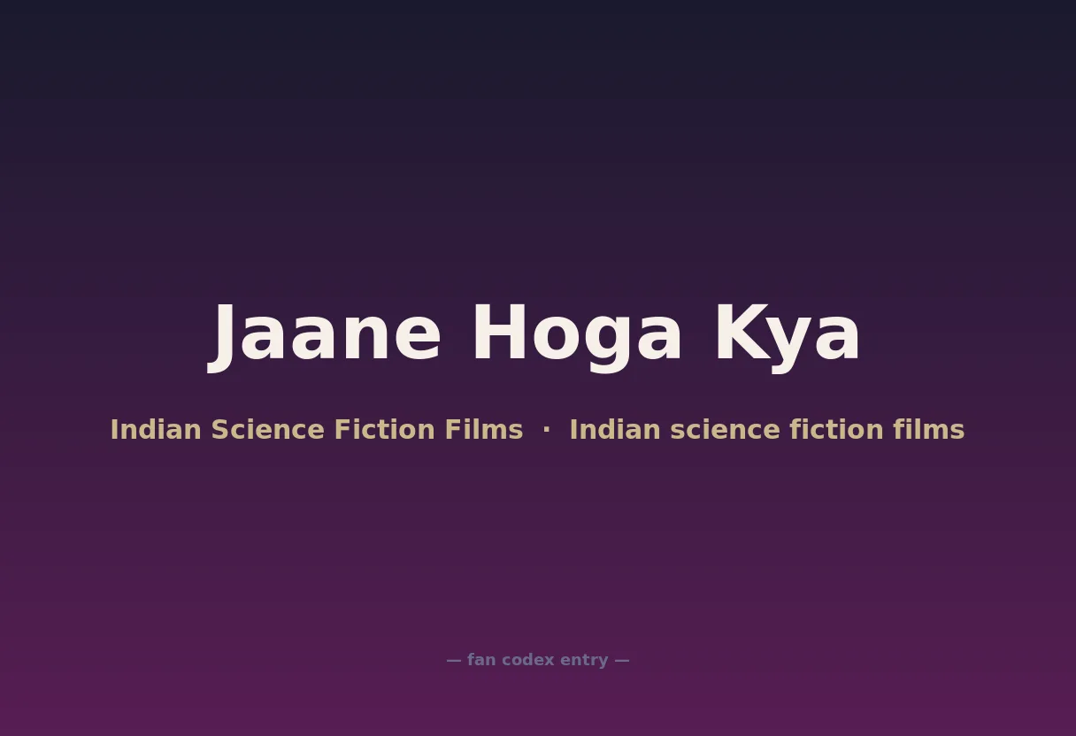 Jaane Hoga Kya