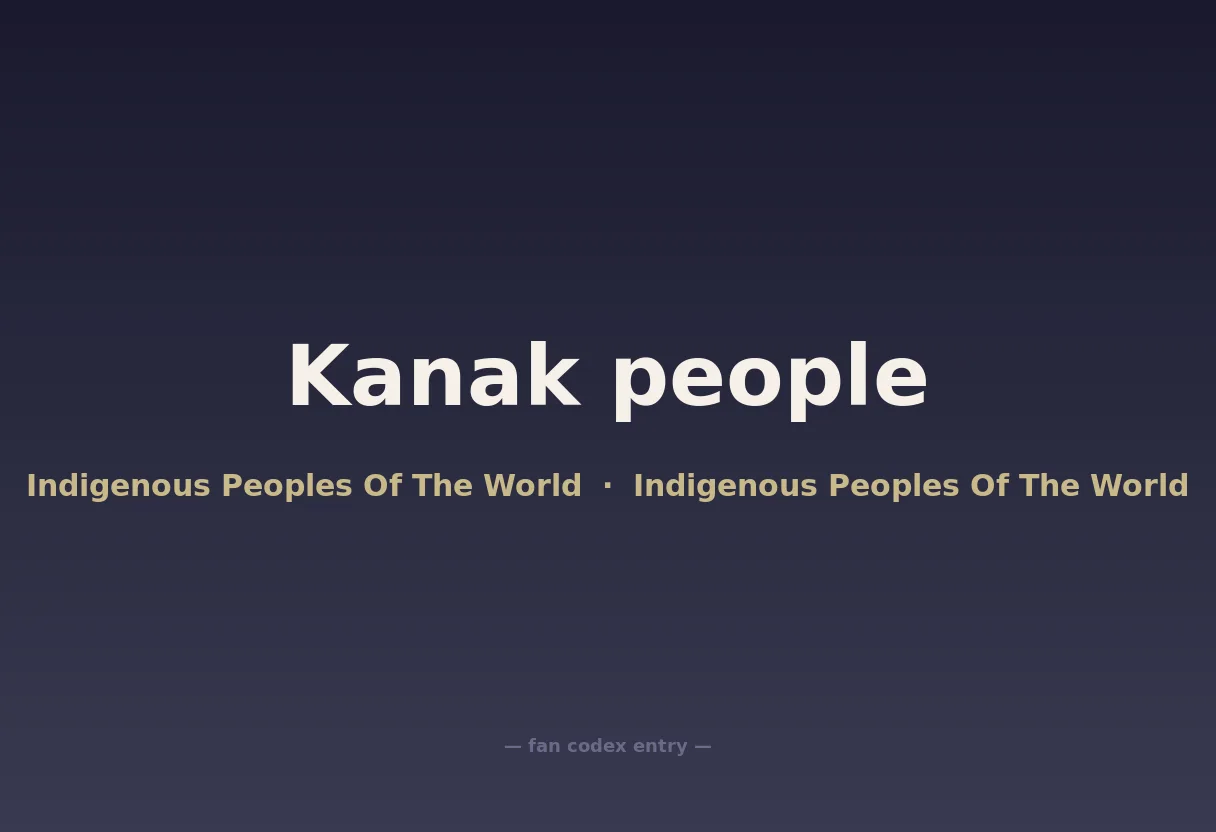 Kanak people