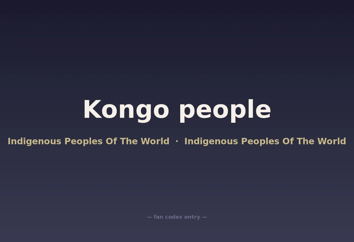 Kongo people