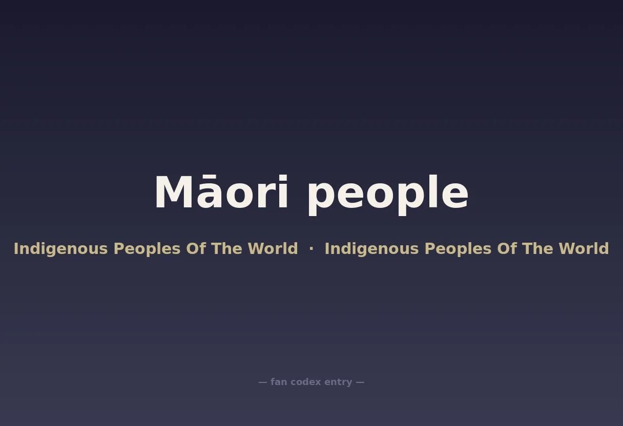 Māori people