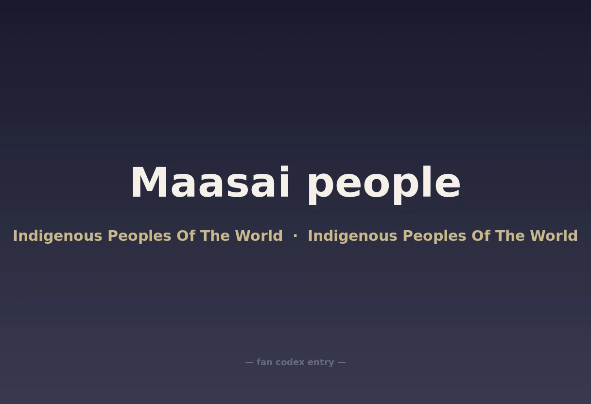 Maasai people
