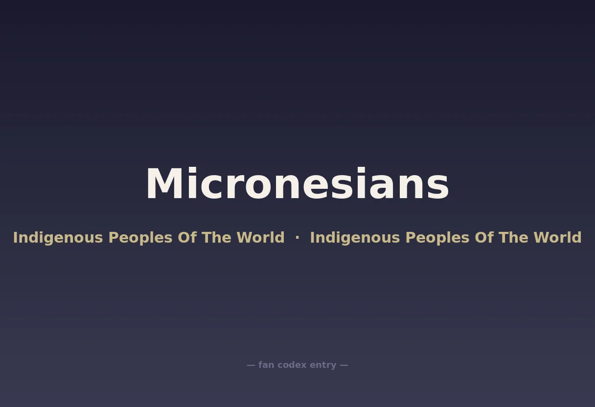 Micronesians