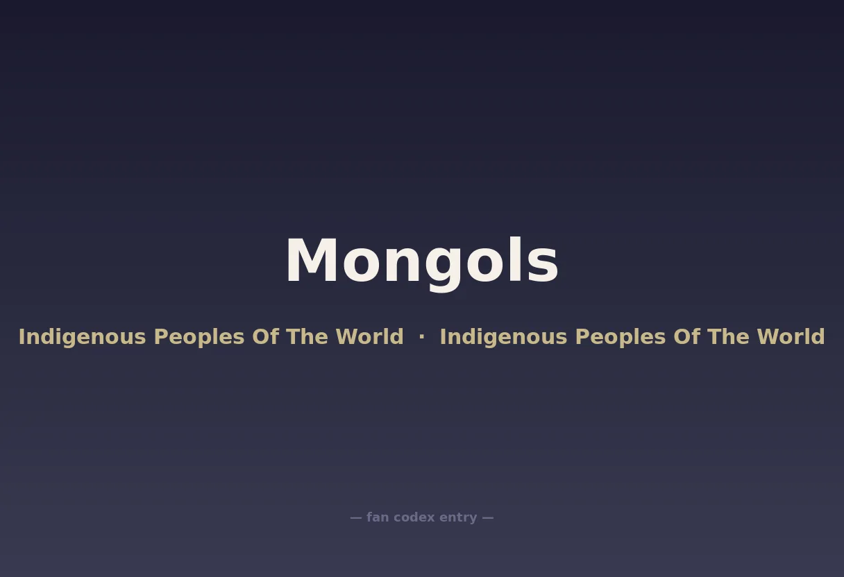 Mongols