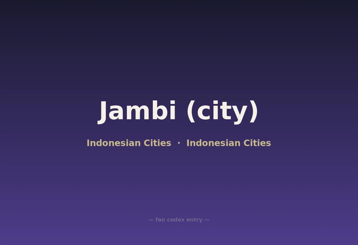 Jambi (city)