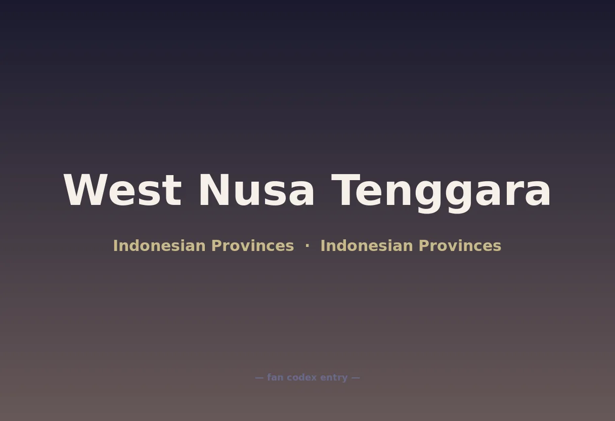 West Nusa Tenggara