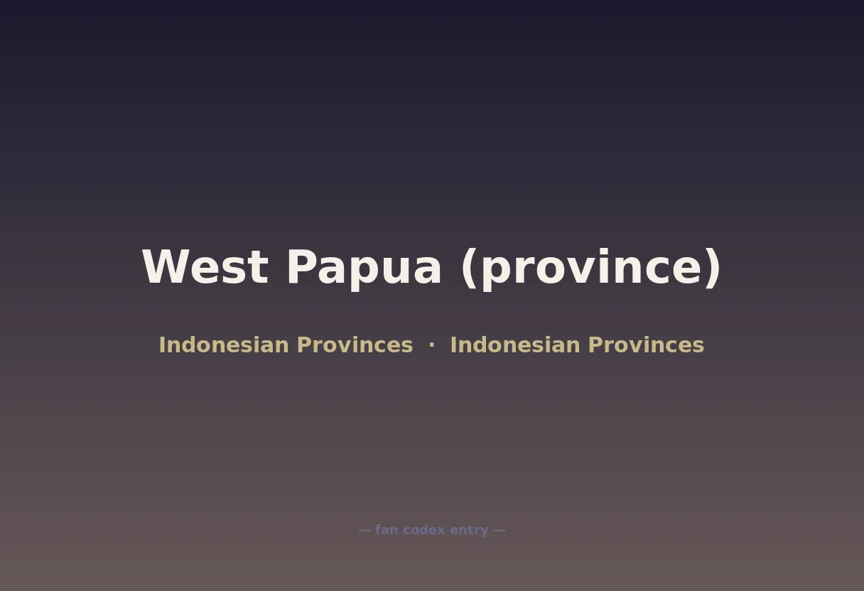 West Papua (province)