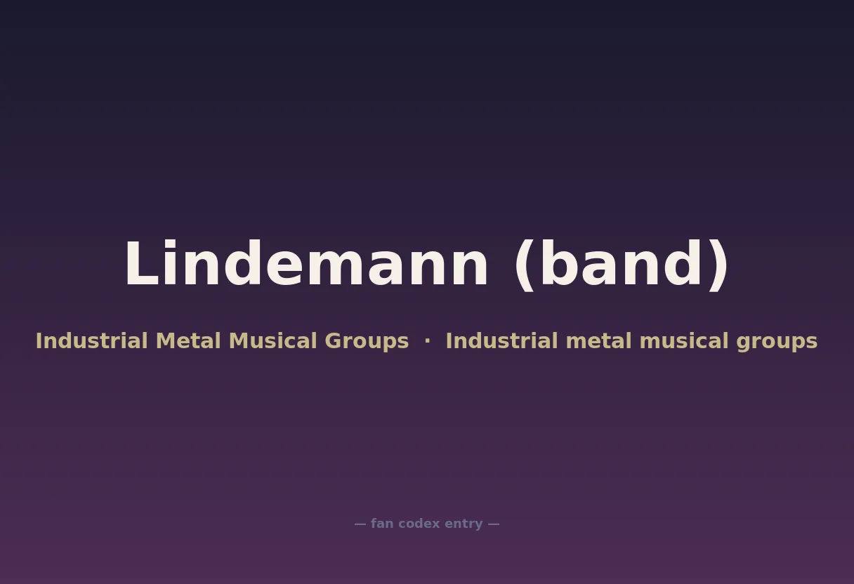 Lindemann (band)