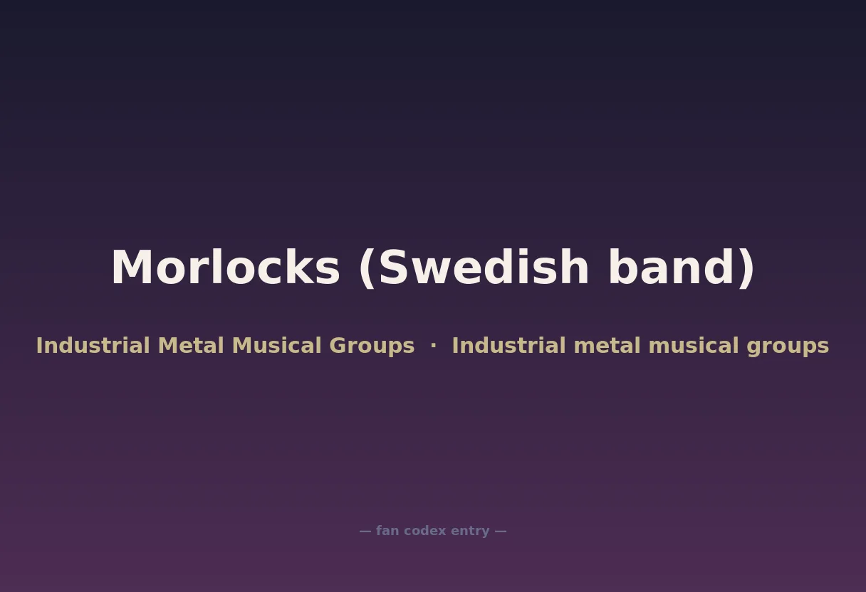 Morlocks (Swedish band)
