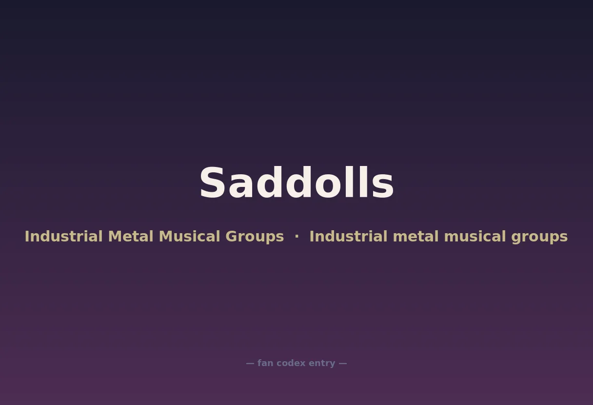 Saddolls