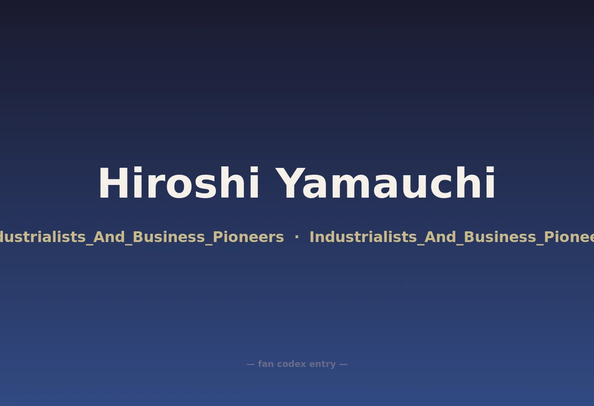 Hiroshi Yamauchi