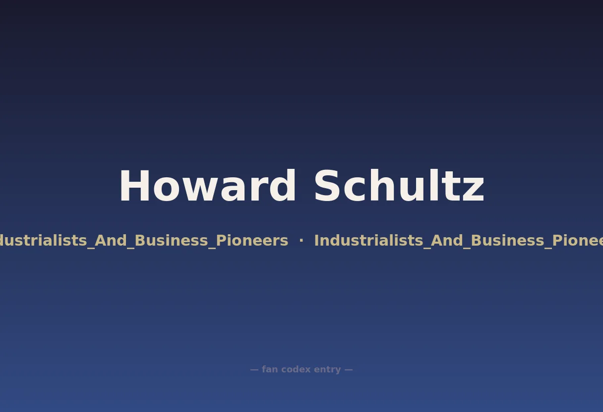 Howard Schultz