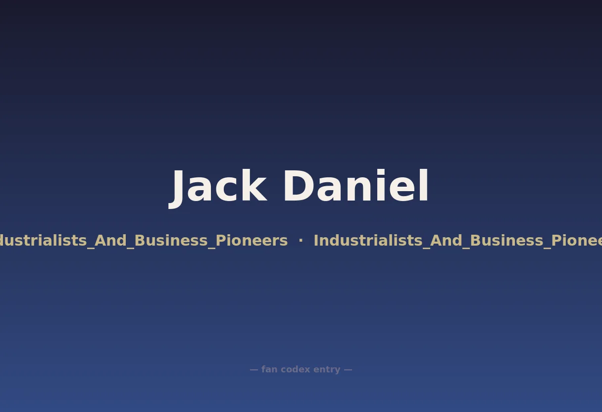Jack Daniel