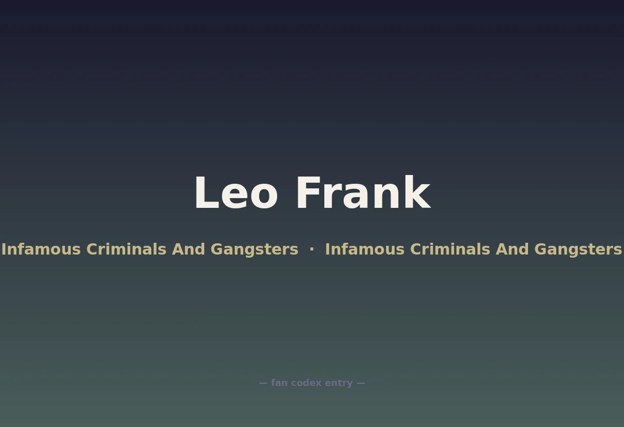 Leo Frank