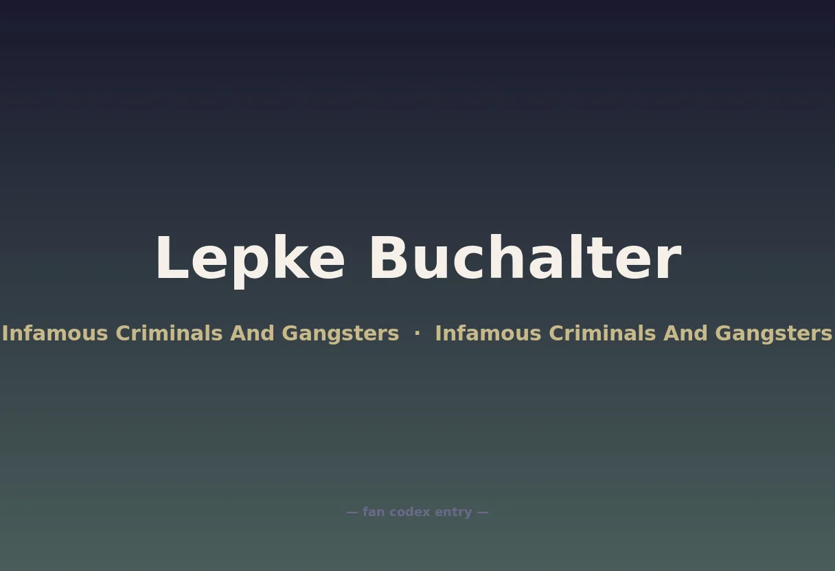 Lepke Buchalter