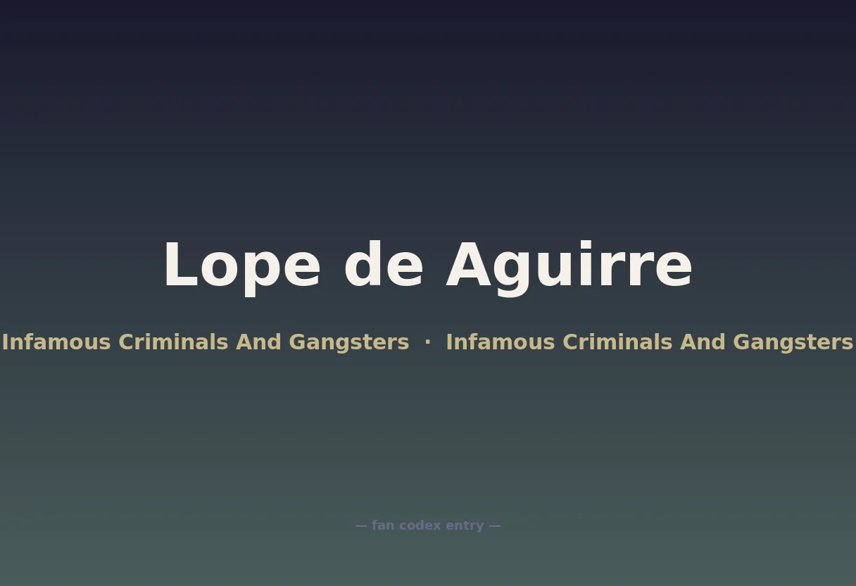 Lope de Aguirre