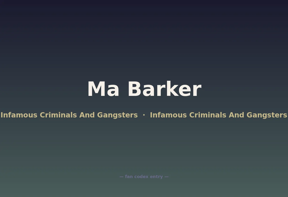 Ma Barker