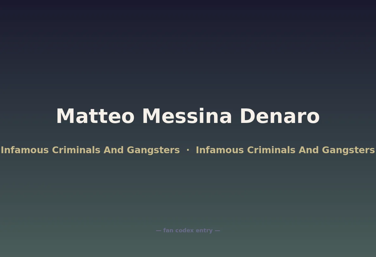 Matteo Messina Denaro