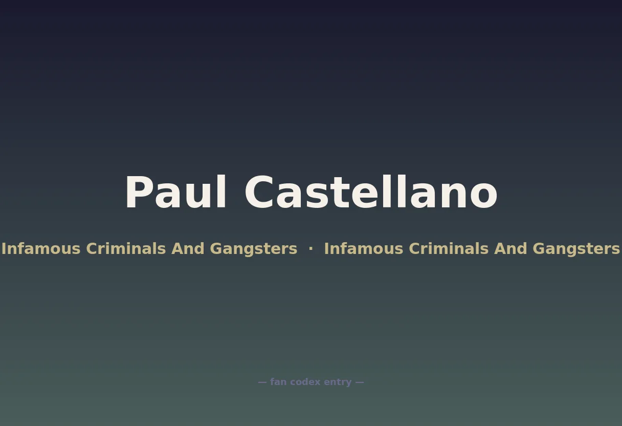Paul Castellano