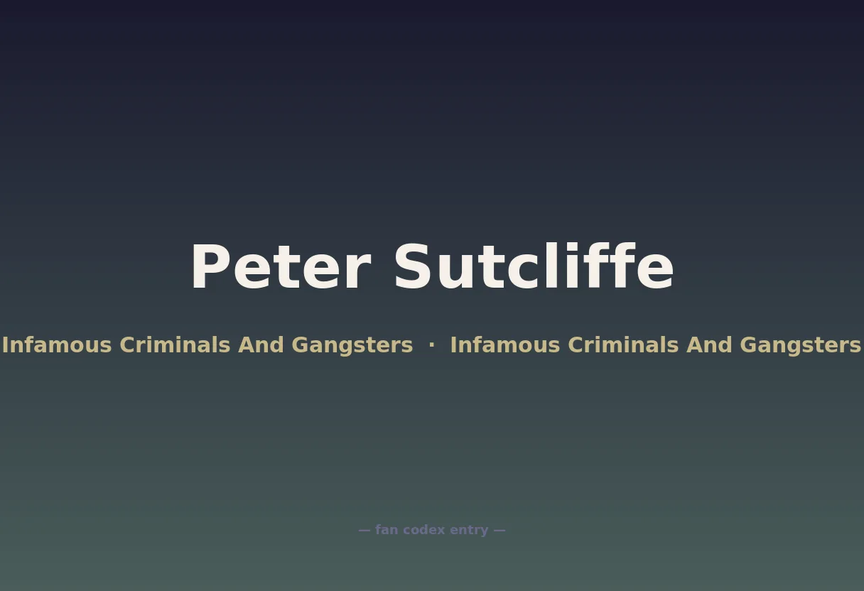 Peter Sutcliffe