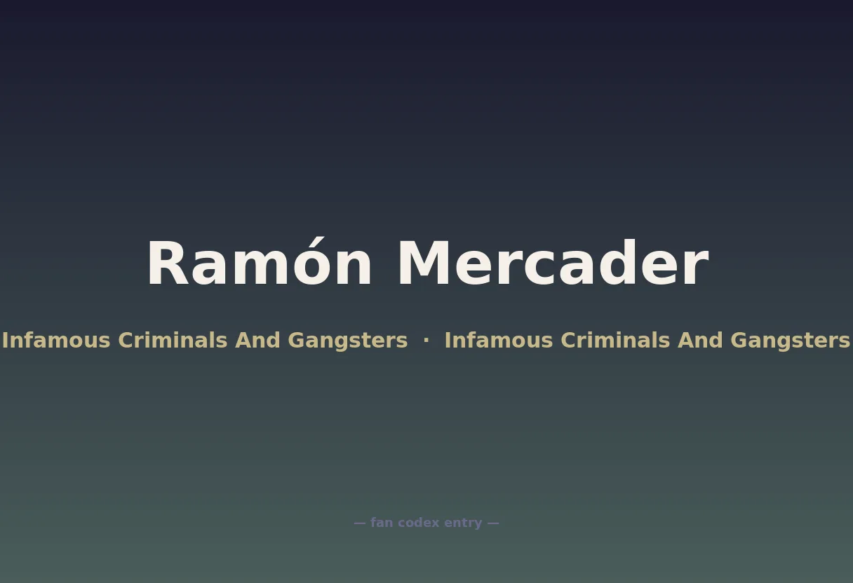 Ramón Mercader