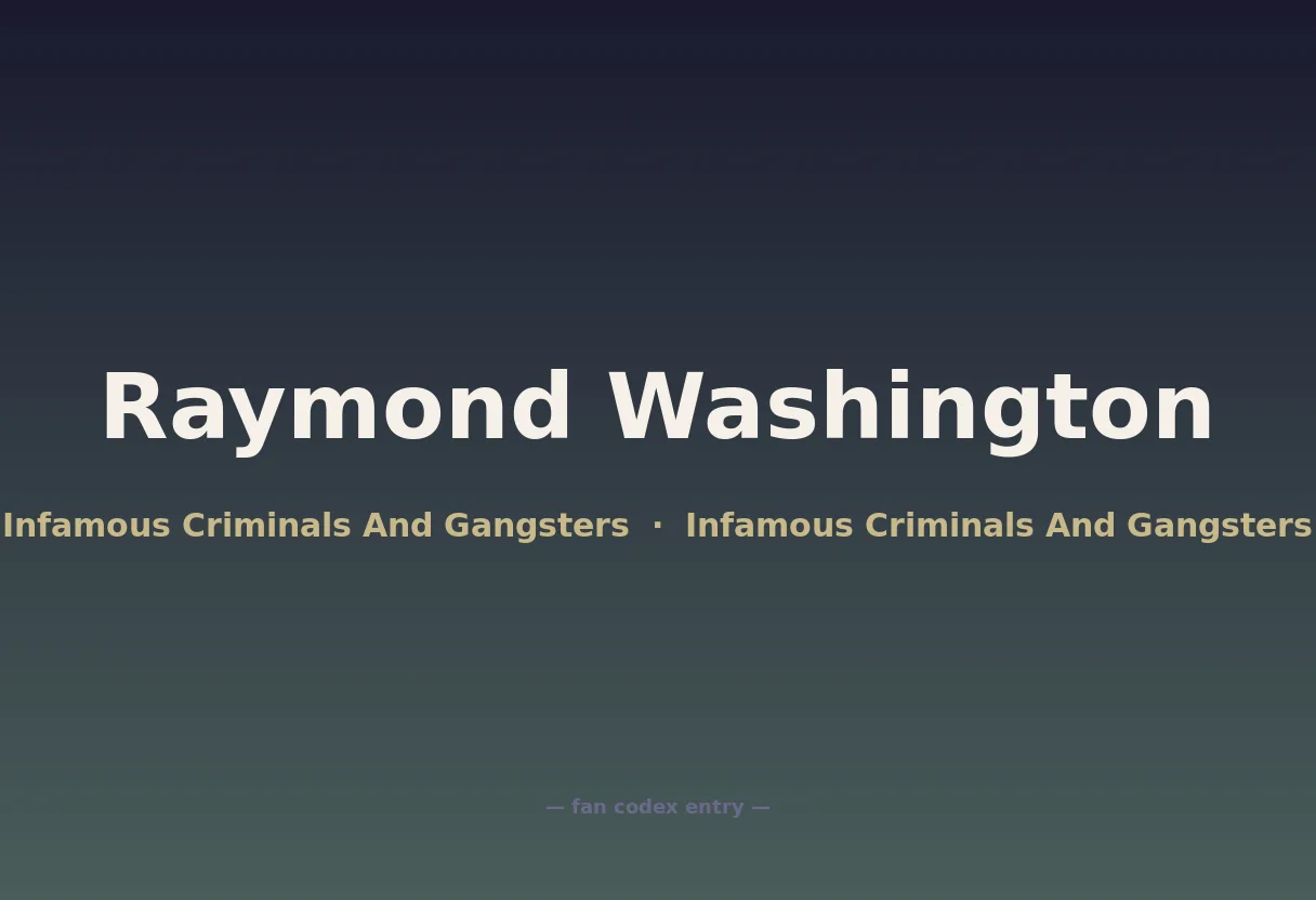 Raymond Washington