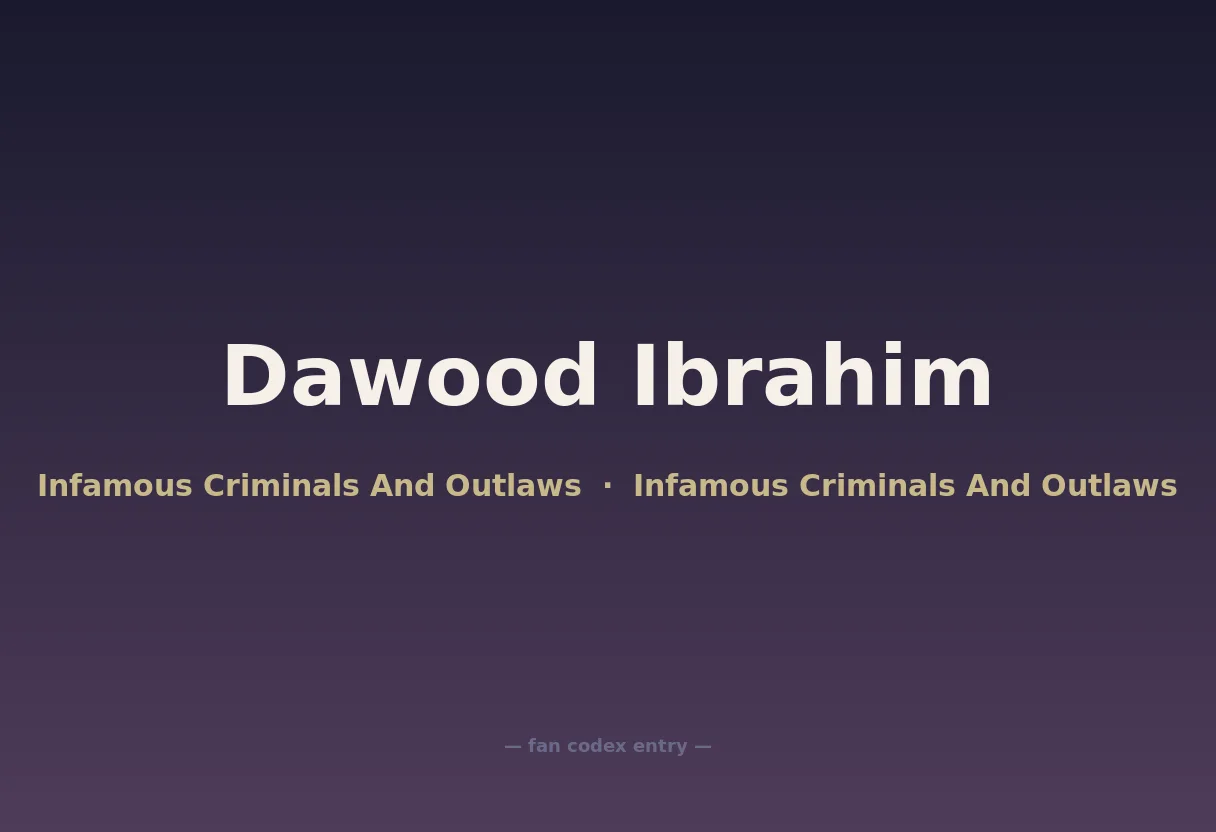 Dawood Ibrahim