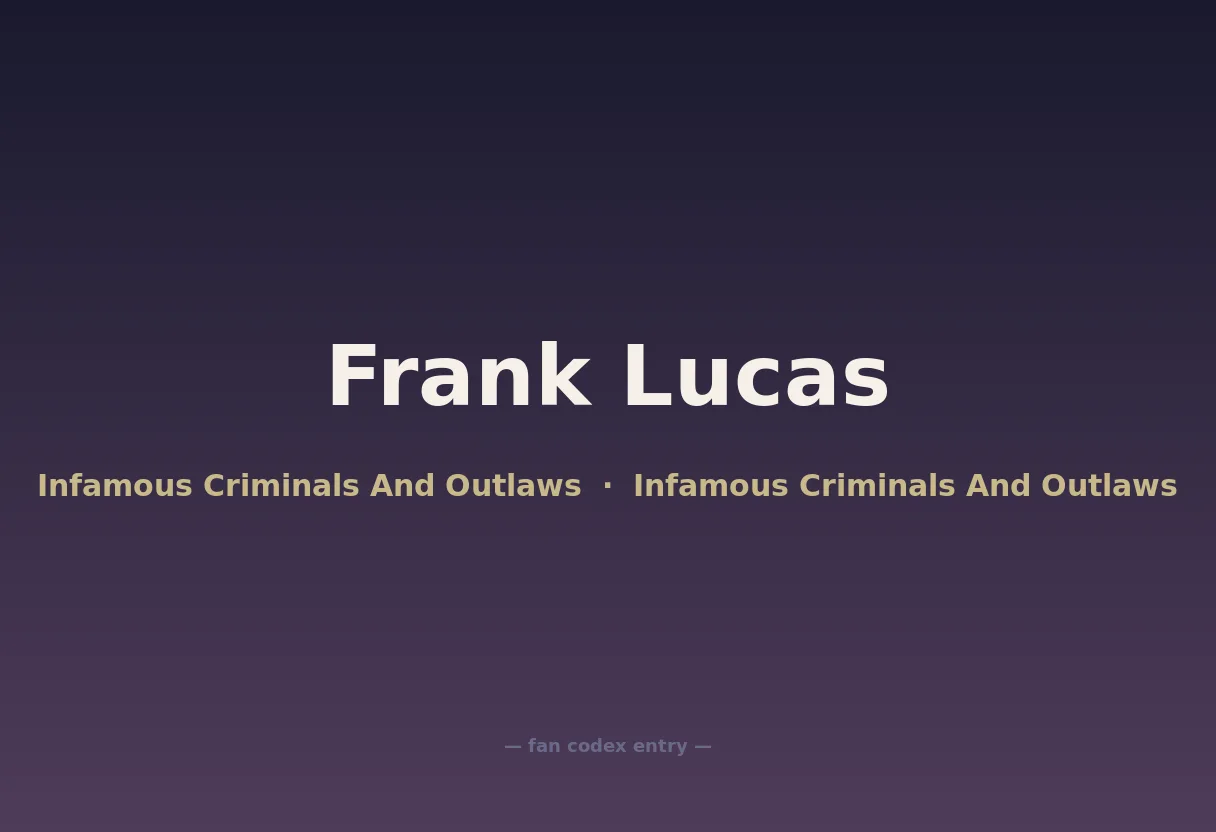 Frank Lucas
