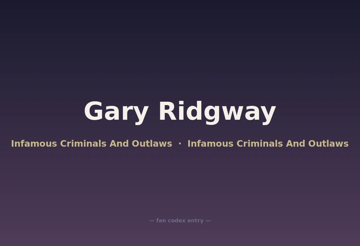 Gary Ridgway