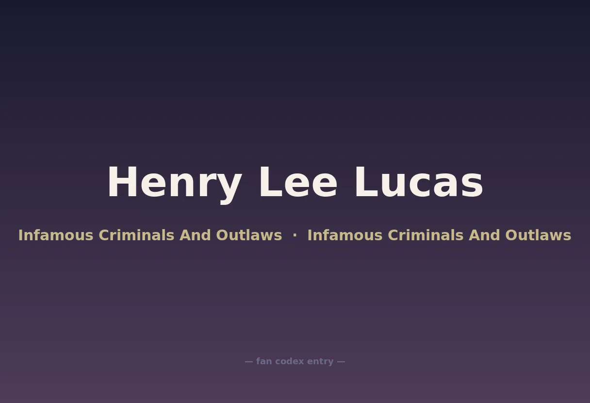 Henry Lee Lucas