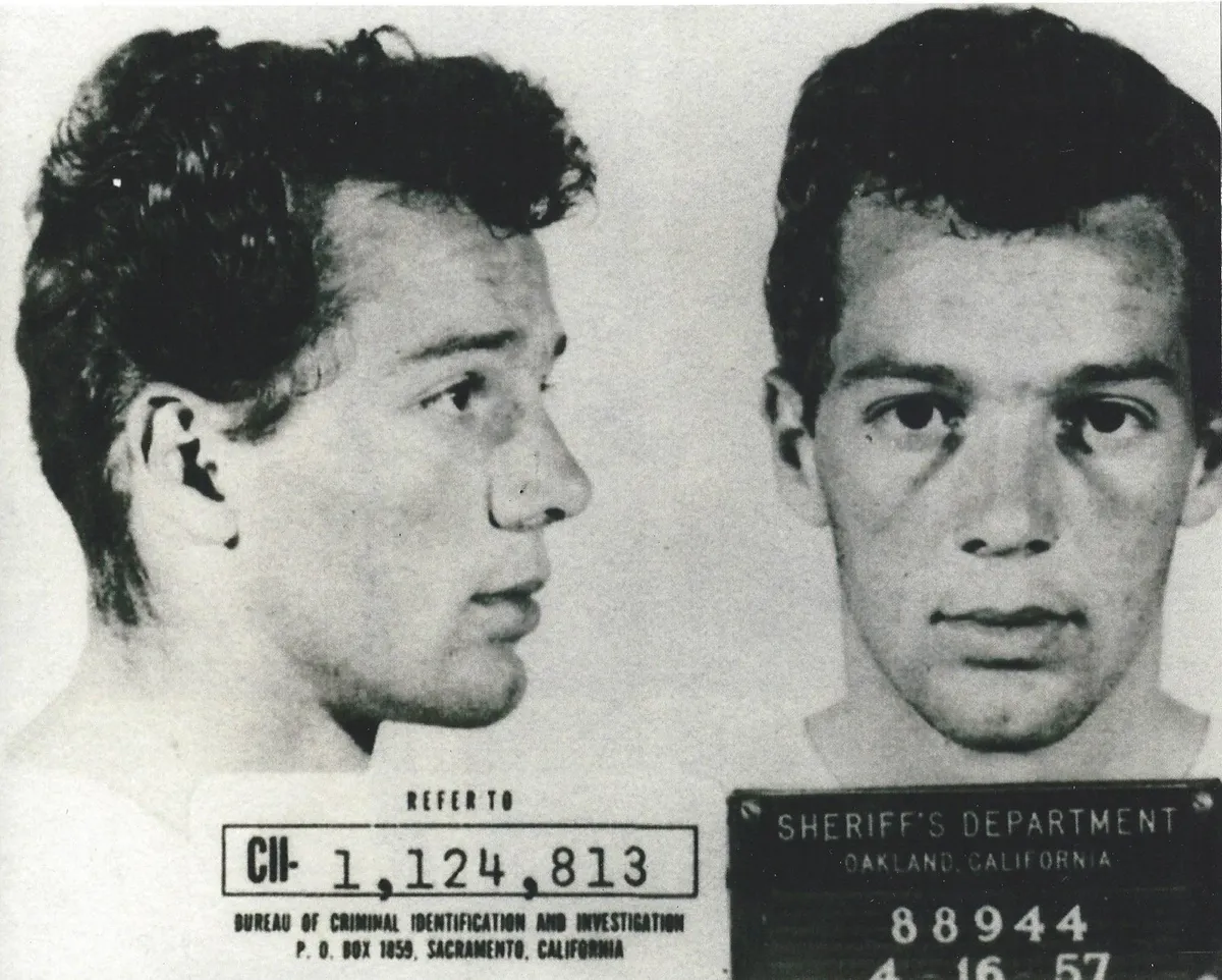 Barger 1957 mugshot
