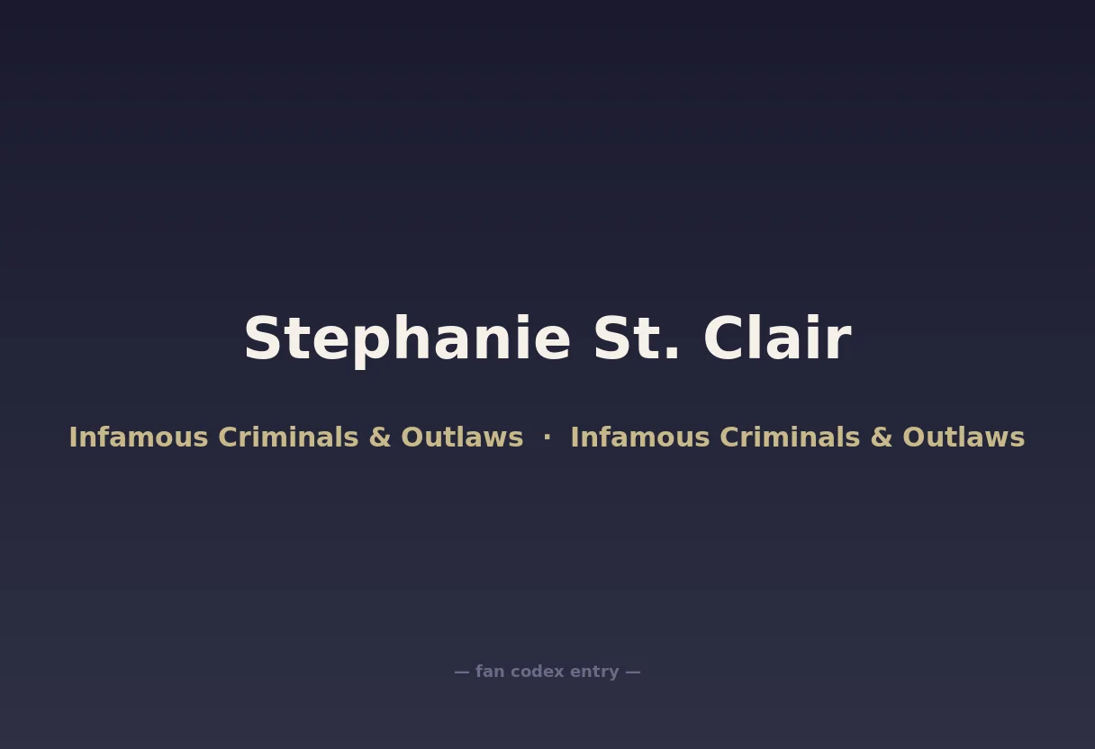 Stephanie St. Clair