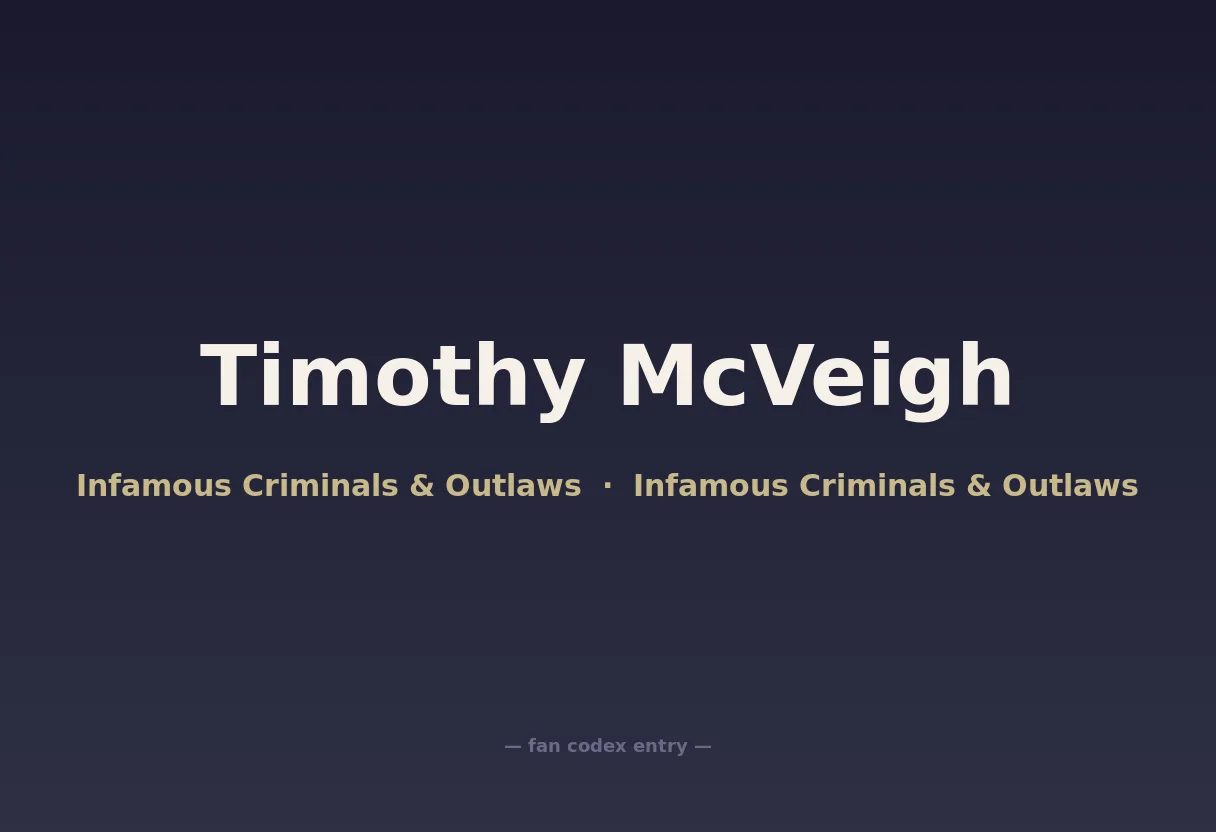 Timothy McVeigh