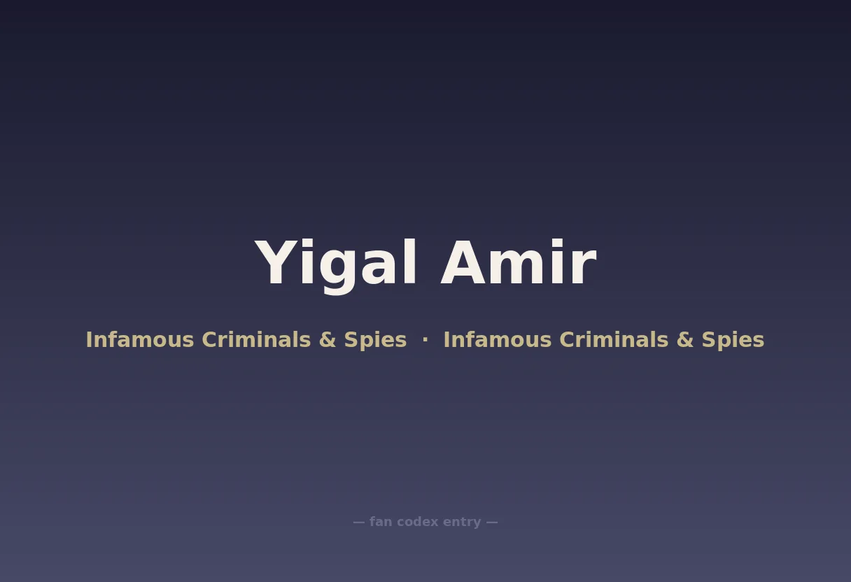 Yigal Amir