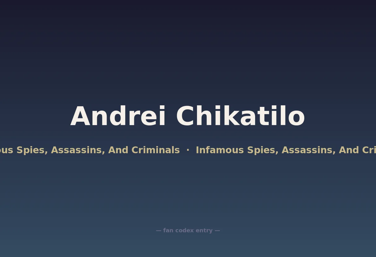 Andrei Chikatilo