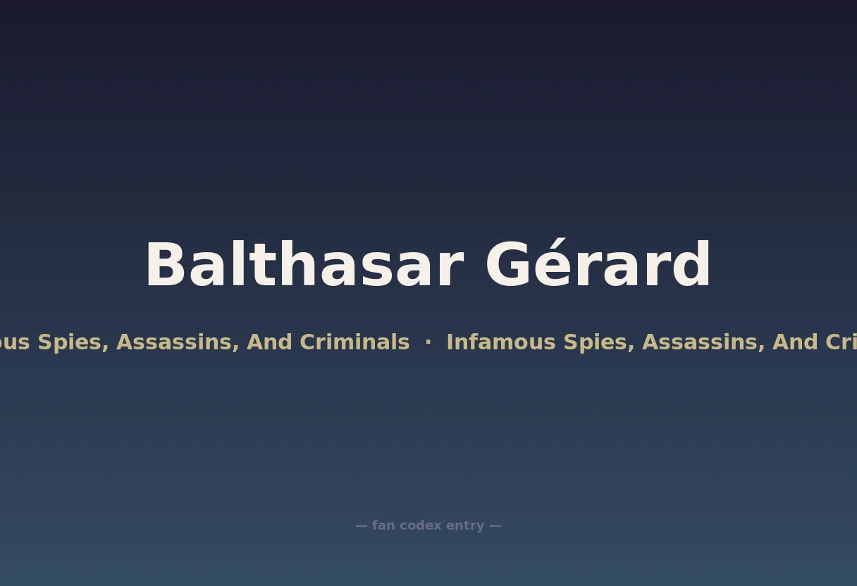 Balthasar Gérard