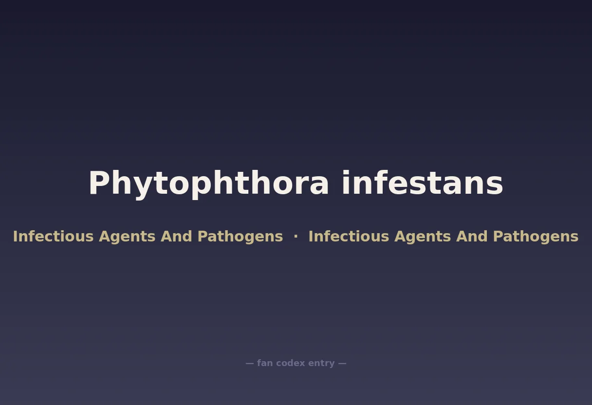 Phytophthora infestans