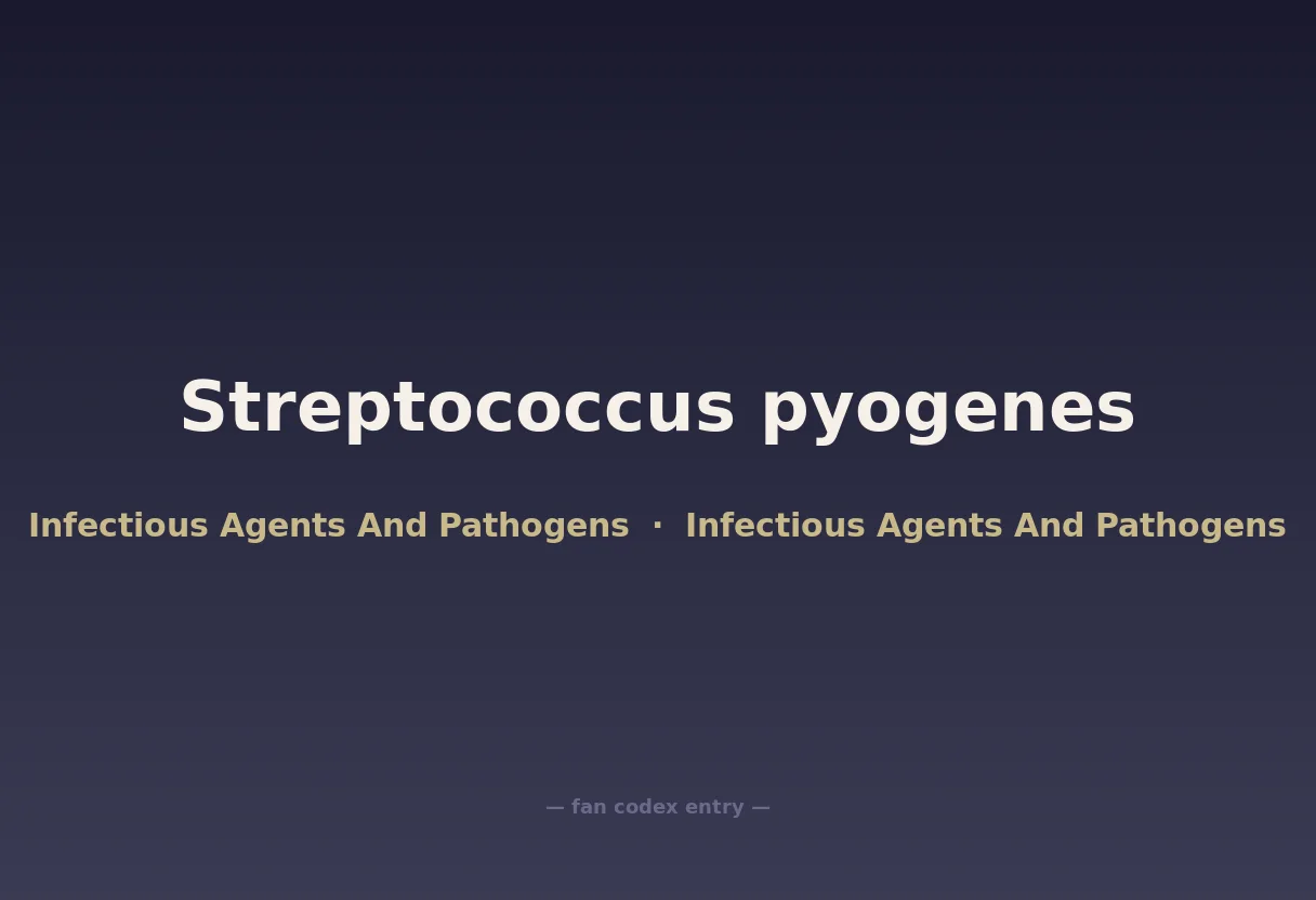 Streptococcus pyogenes