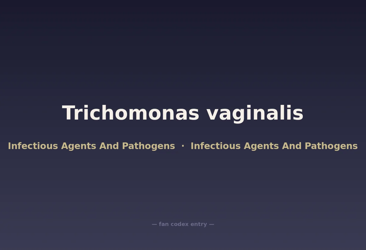 Trichomonas vaginalis