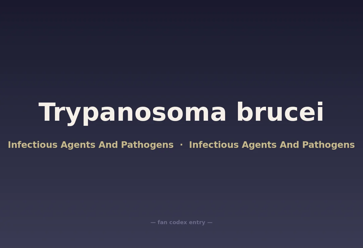 Trypanosoma brucei