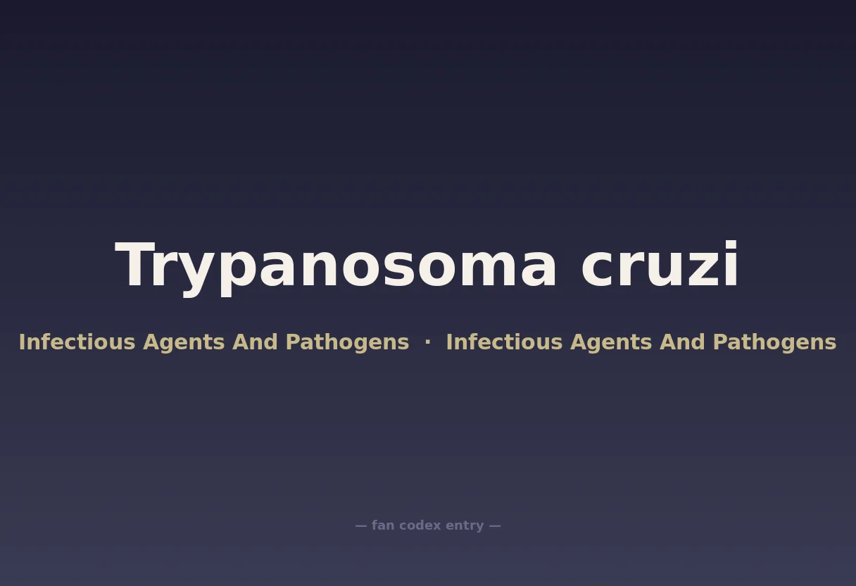 Trypanosoma cruzi