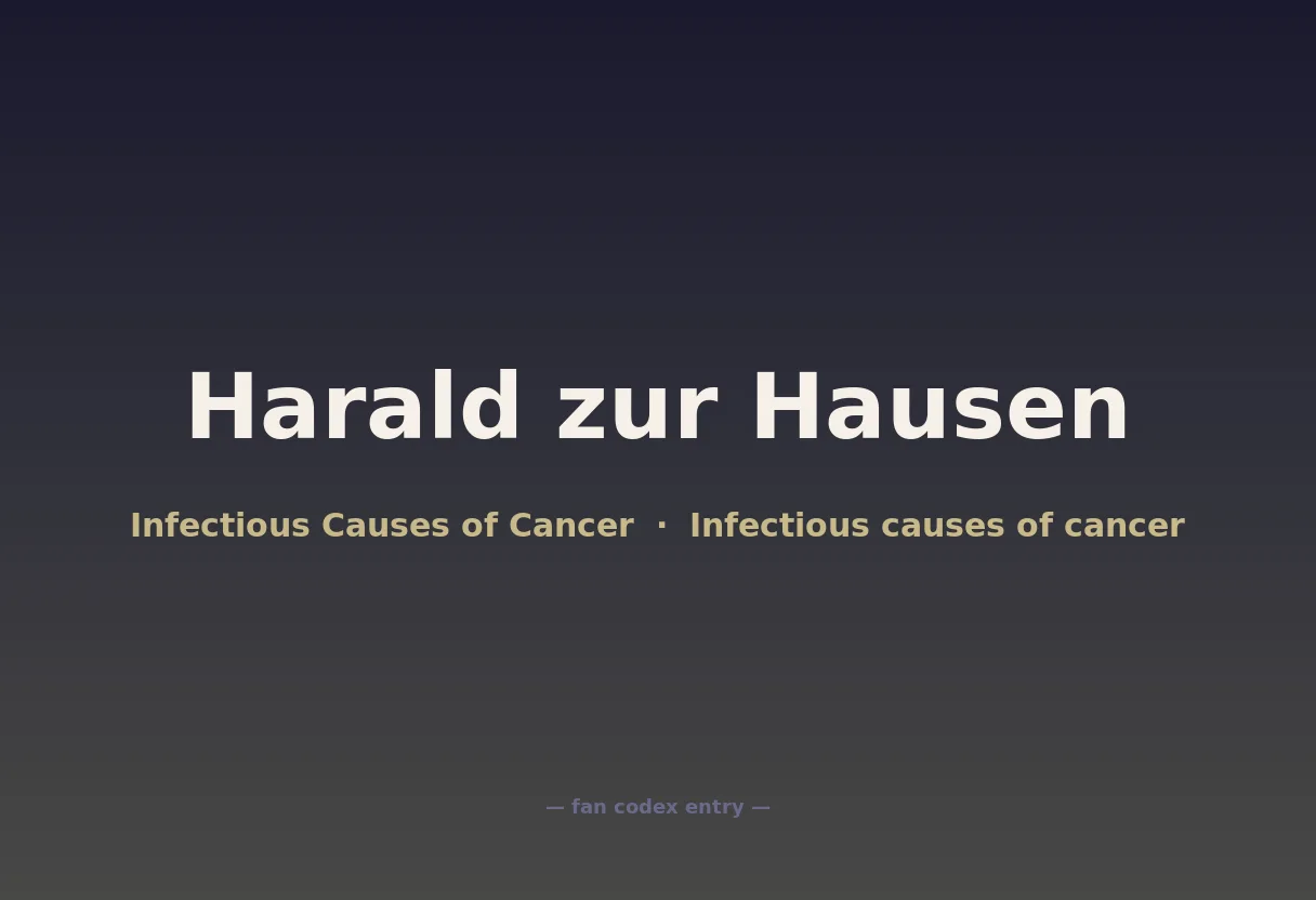 Harald zur Hausen
