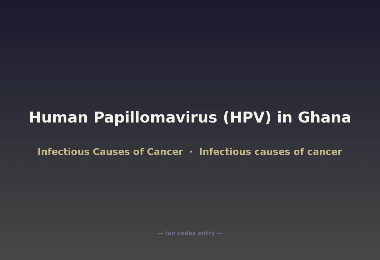 Human Papillomavirus (HPV) in Ghana
