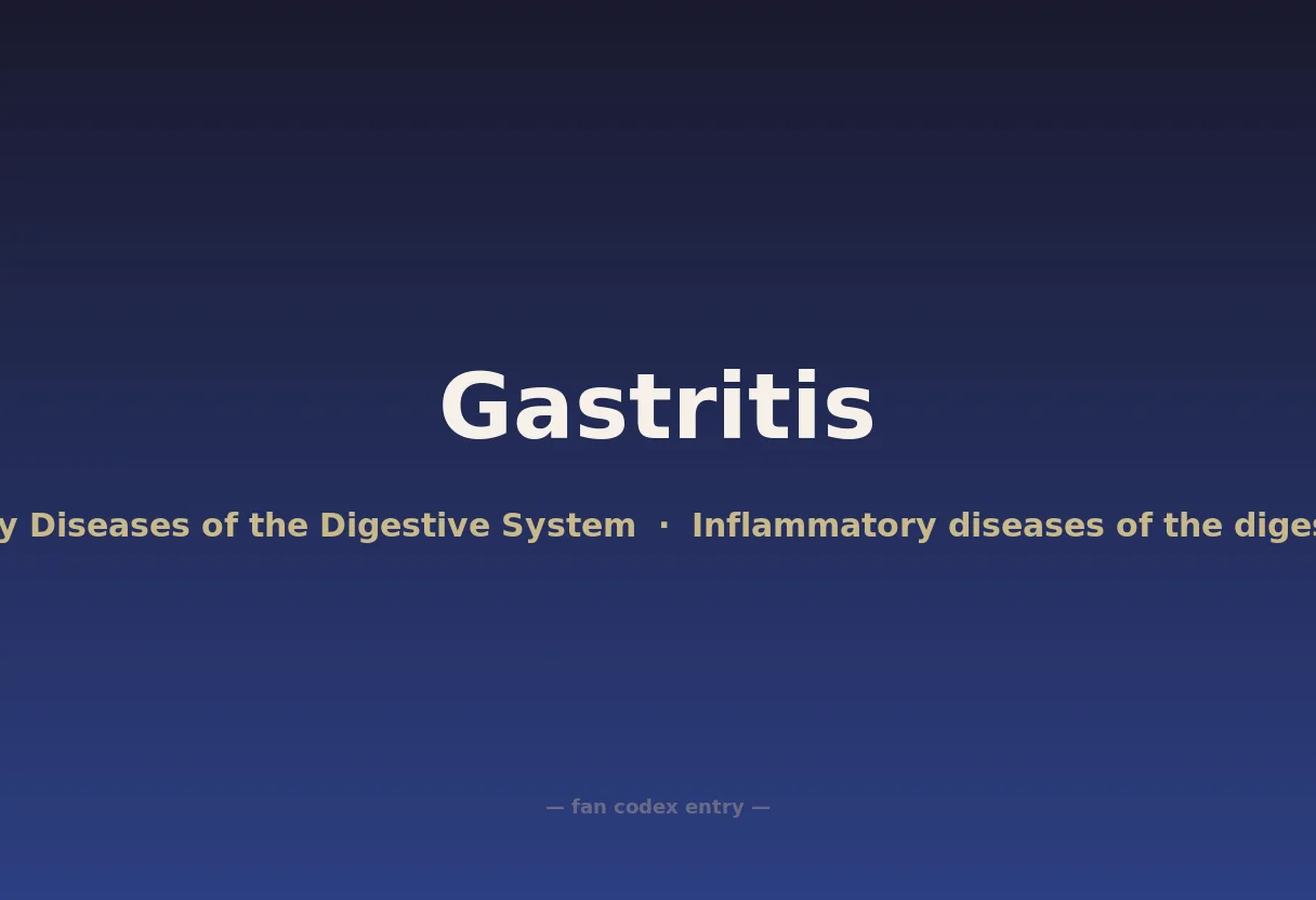 Gastritis