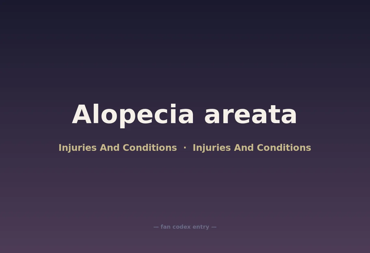 Alopecia areata