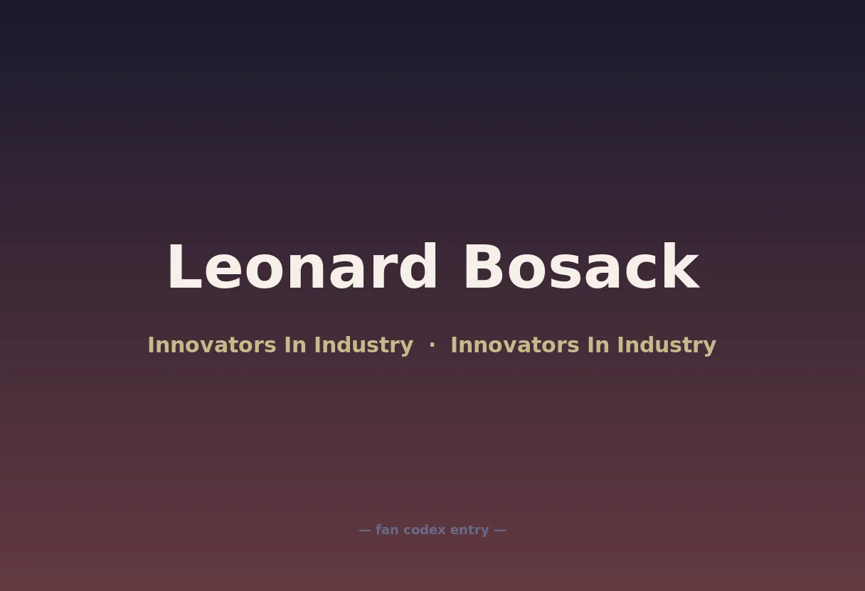 Leonard Bosack