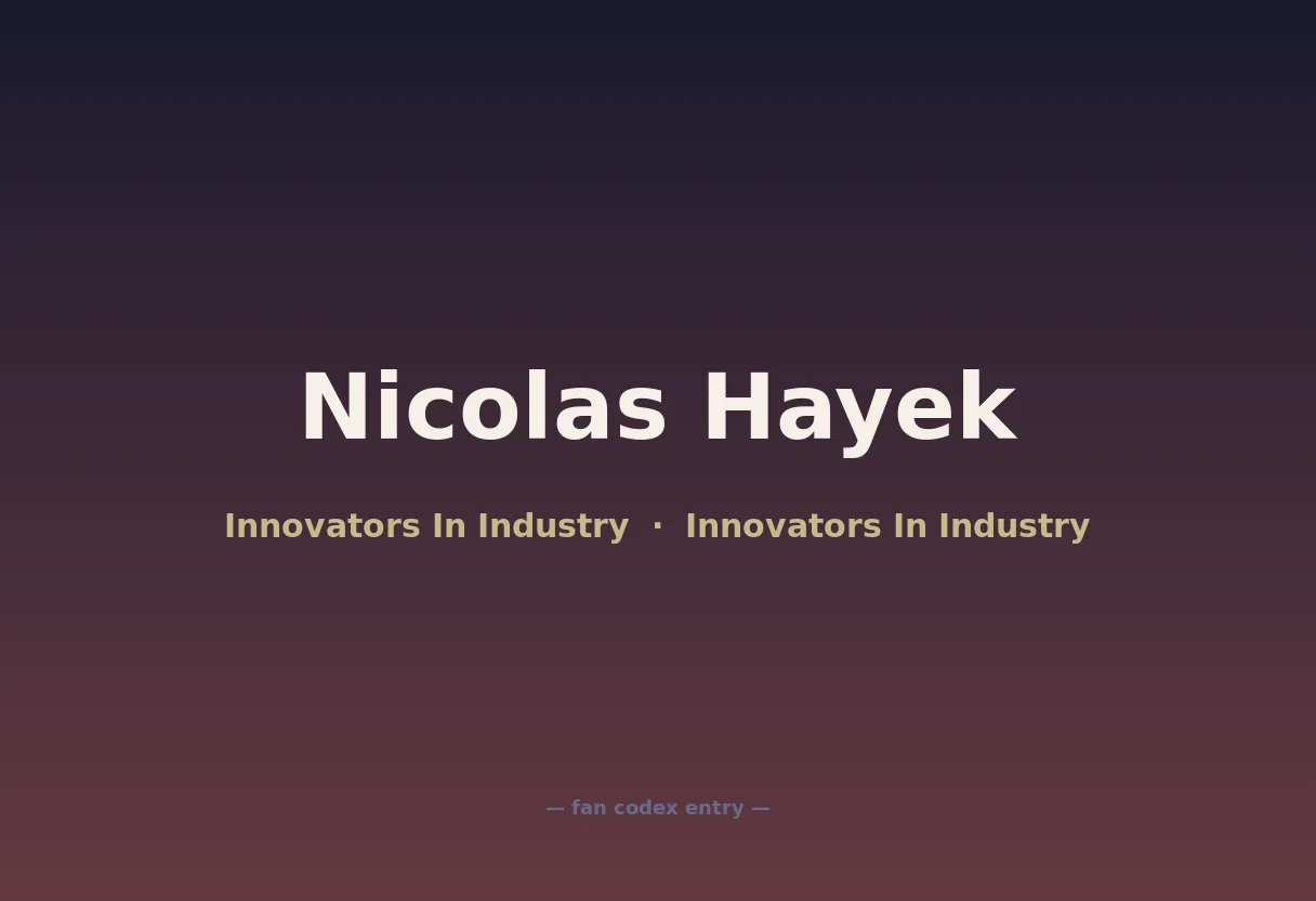 Nicolas Hayek