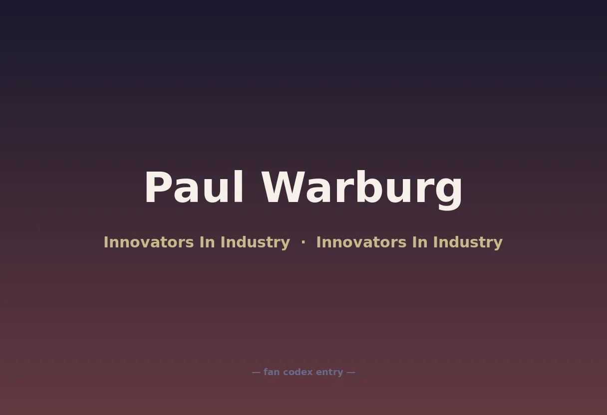 Paul Warburg