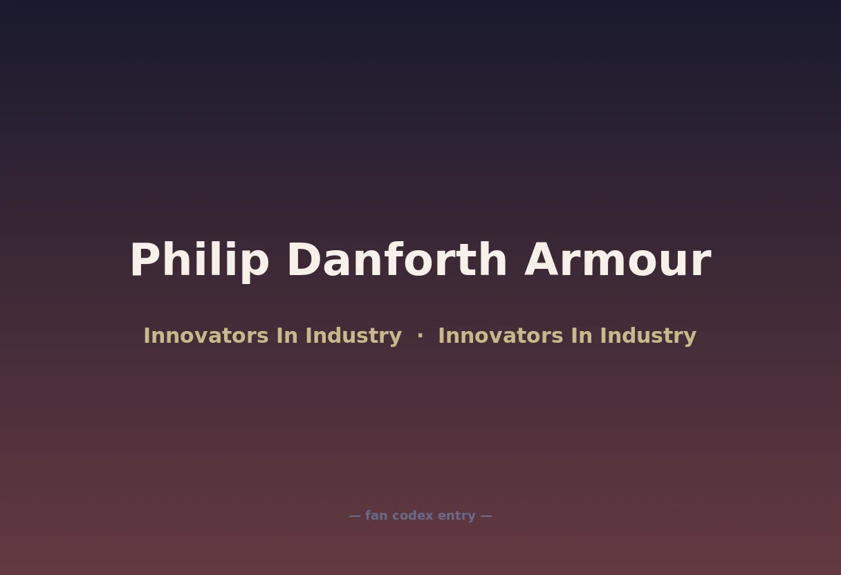 Philip Danforth Armour